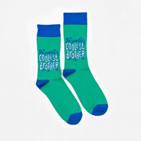 Cheerful Socks - Coolest Brother