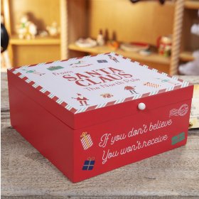  From Santa Claus - Wooden Christmas Gift Box