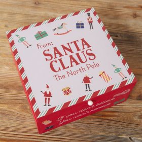  From Santa Claus - Wooden Christmas Gift Box