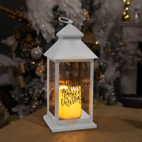  LED Candle Lantern - Believe In The Magic of Christmas