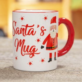  Earthenware Santa's Mug