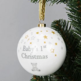  Bambino Baby's 1st Christmas Bauble