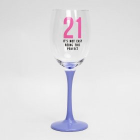Oh Happy Day! Wine Glass - 21