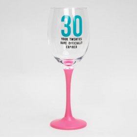 Oh Happy Day! Wine Glass - 30