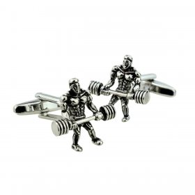 Cufflinks - Muscular Weightlifter