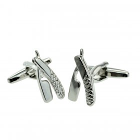 Cufflinks - Barbers Cut Throat Razor