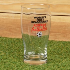 Armchair Supporters Society Pint Glass - Average Footballer