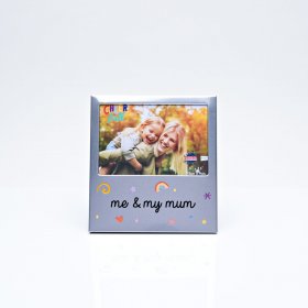 Cheerful Aluminium Photo Frame - Me & My Mum