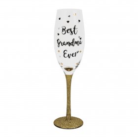 Best Grandma Ever Prosecco Glass