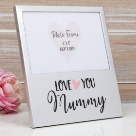 Aluminium Photo Frame - Love You Mummy