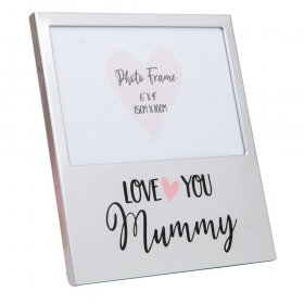 Aluminium Photo Frame - Love You Mummy