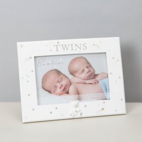 Bambino Resin Twins Photo Frame 6