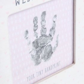 Petit Cheri Hand Print & Photo Frame - Pink