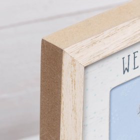 Petit Cheri Hand Print & Photo Frame - Blue