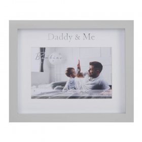 Bambino Daddy & Me Frame in Lidded Gift Box 6x4