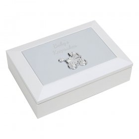 Celebrations® Baby's Keepsake Box With Embossed Metal Lid