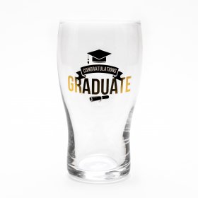 Congratulations Graduate Pint Glass
