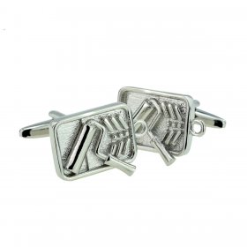 Cufflinks - Painters Roller in Tray