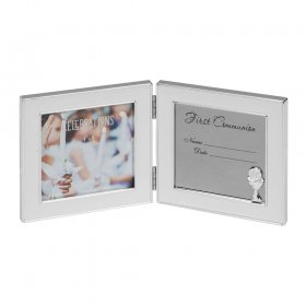 Data Hinged Photo Frame - Communion 4