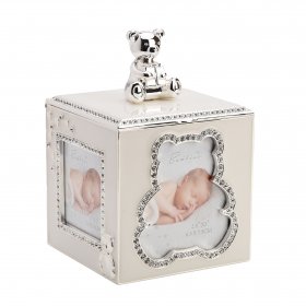 Bambino Silver Plated Photo Frame Box