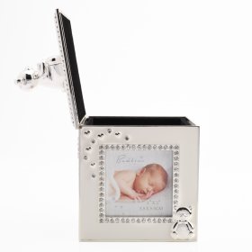 Bambino Silver Plated Photo Frame Box