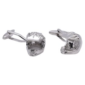 Cufflinks - Motocross Motorbike Helmet