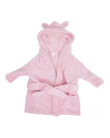 Bambino Baby's First Bathrobe 3 to 6 Months - Pink