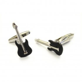 Cufflinks - Electric Guitars Black