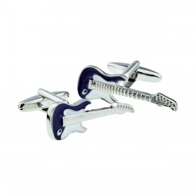 Cufflinks - Guitar Purple, High Detail