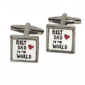 Cufflinks - Best Dad in the World