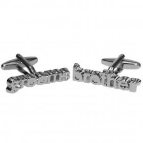 Cufflinks - Cut Out Grooms Brother