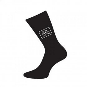 Wedding Socks Black - So You Don't Get Cold Feet
