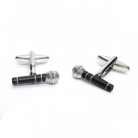 Cufflinks - Modern Microphone