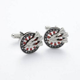 Cufflinks - Darts & Board