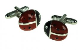 Cufflinks - Ladybird